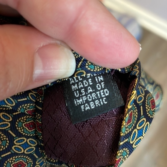 Christian Dior Monsieur Silk Tie Geometric Pattern - Picture 6 of 14